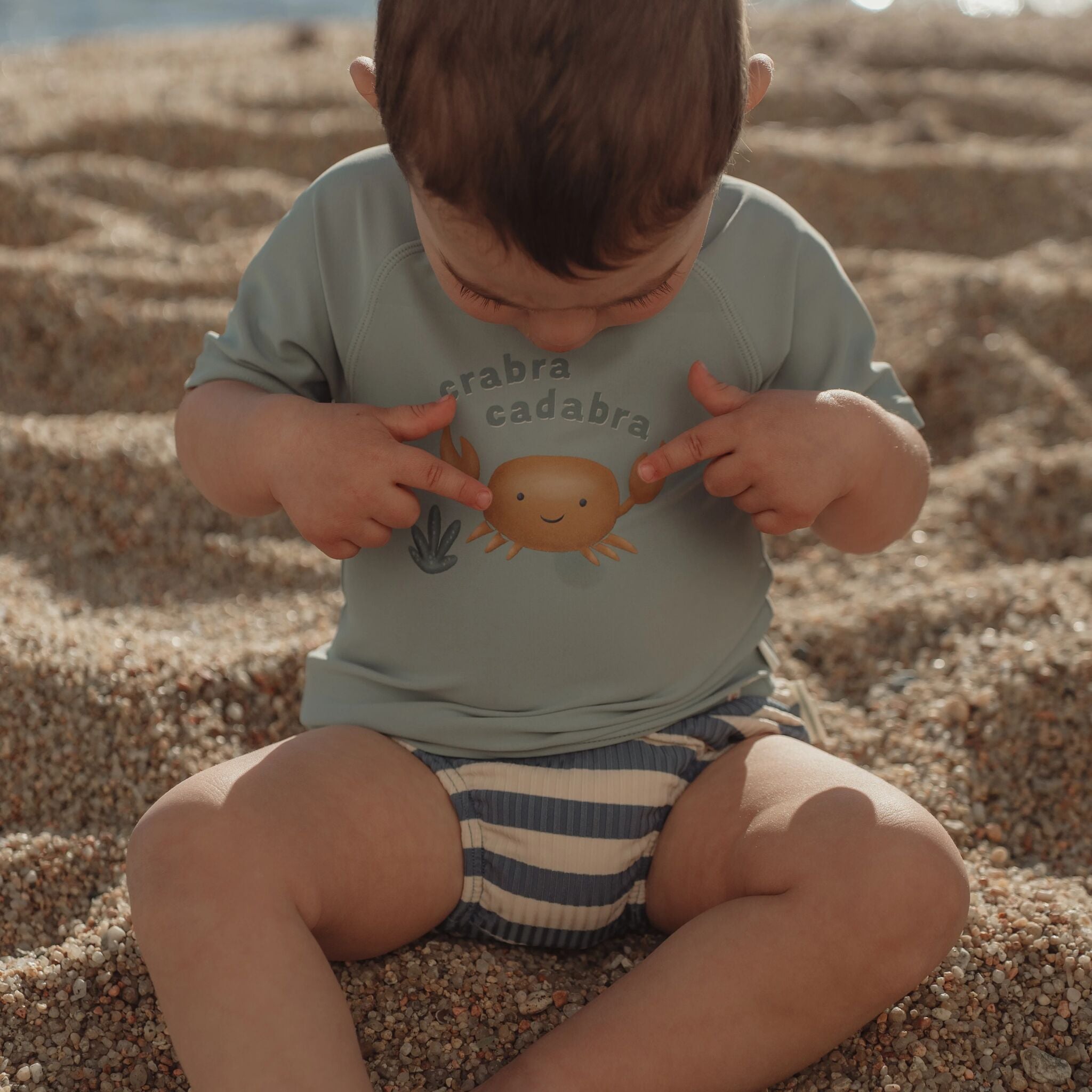 Zwemluier - Blauw - Ocean Blue Stripes