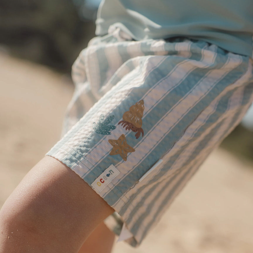 Zwembroek - Groen - Ocean Surf Stripes