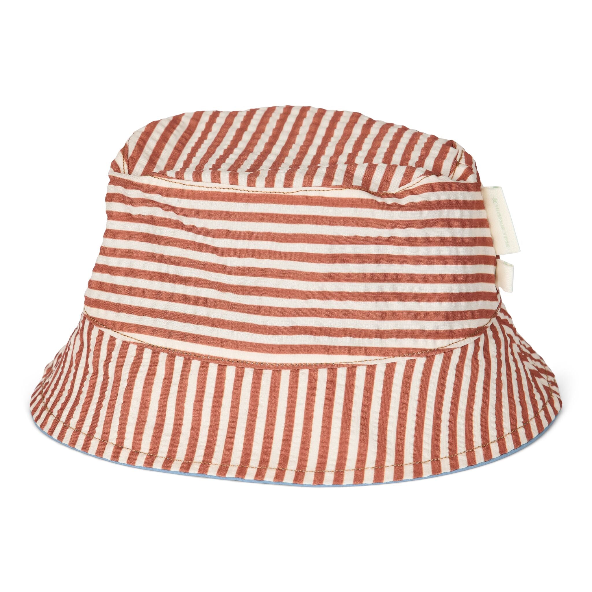 Bucket hat - Blue - Ocean Brown Stripes 