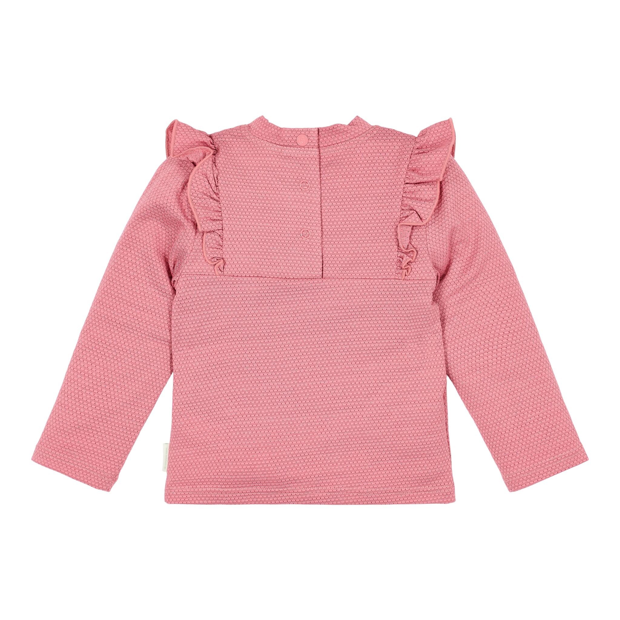 Zwemshirt lange mouw - UPF 40 - Roze