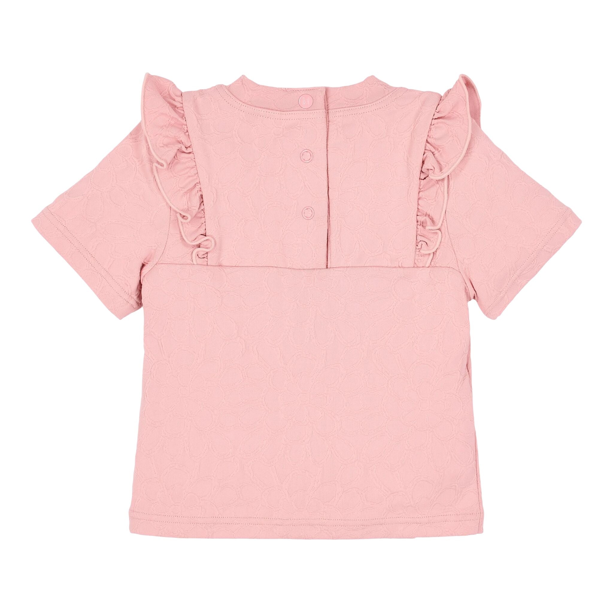 Zwemshirt korte mouw - Roze