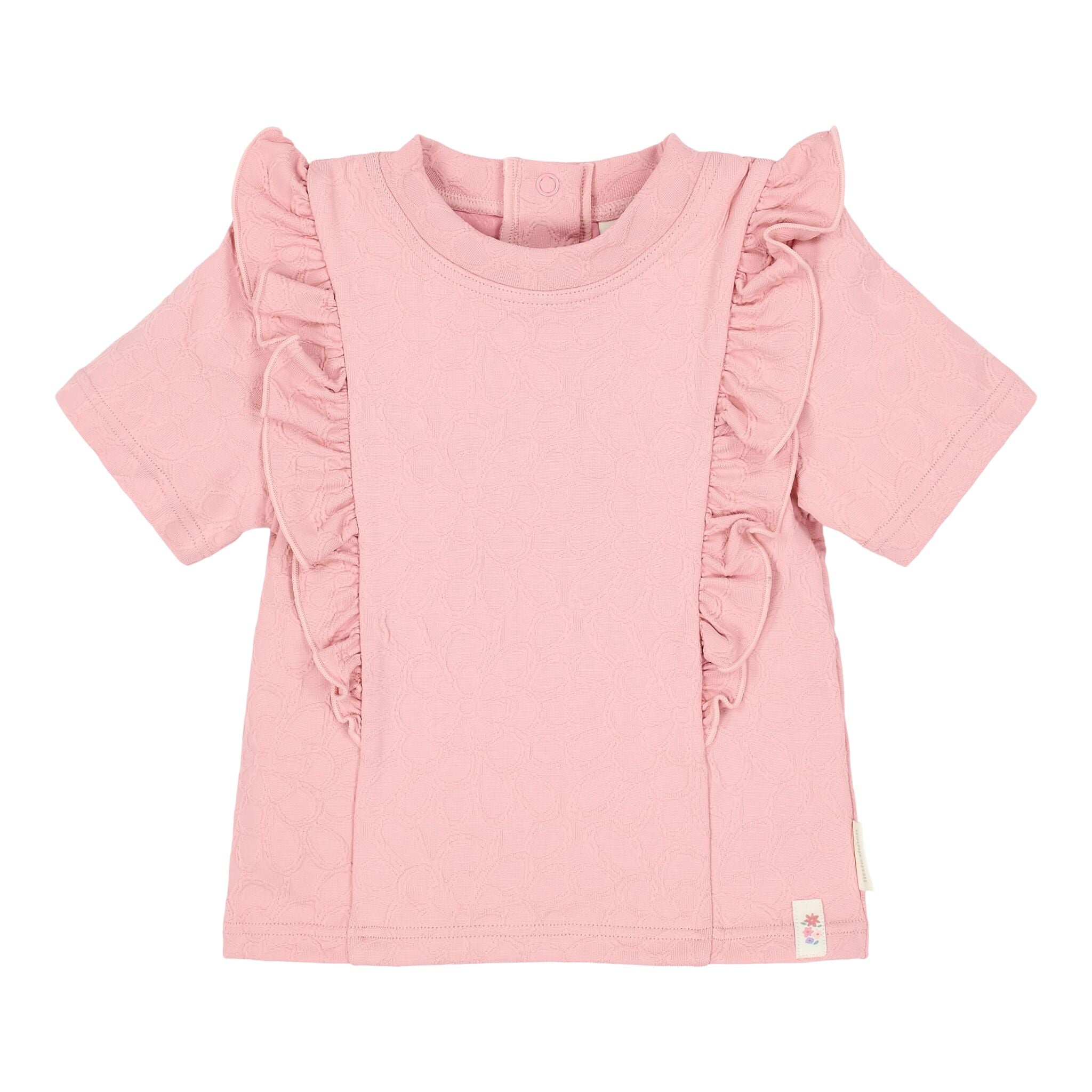 Zwemshirt korte mouw - Roze