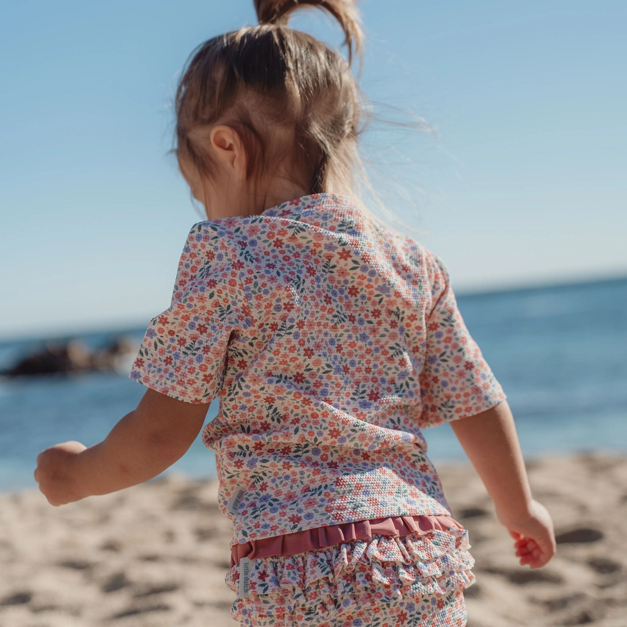 Zwemshirt korte mouw - Dreamy Flowerfield