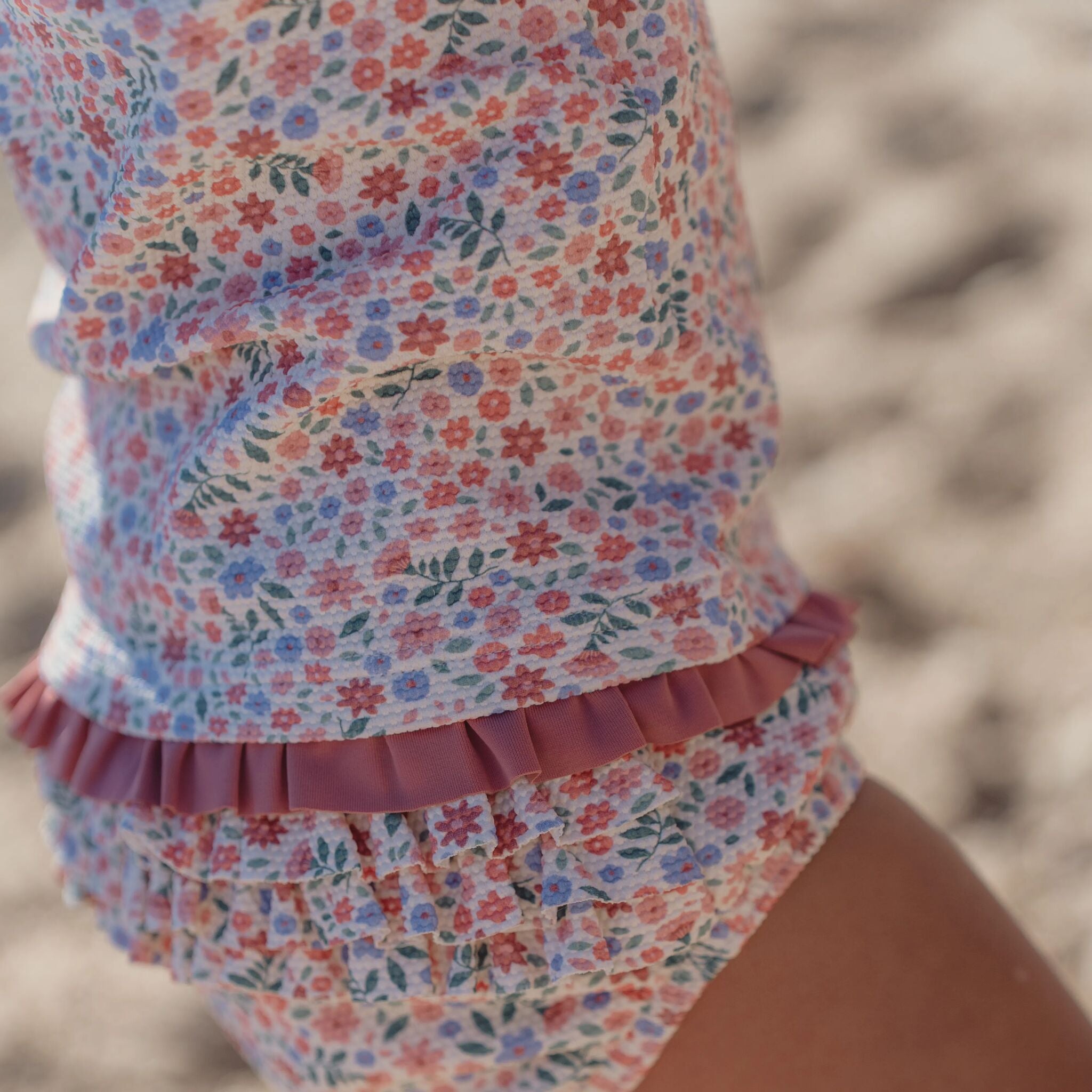 Zwemshirt korte mouw - Dreamy Flowerfield