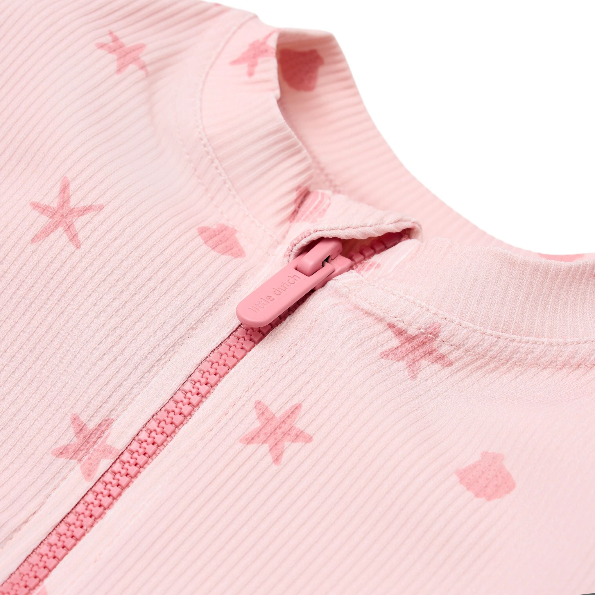 Zwemshirt korte mouw - Roze - Dreamy Seashells