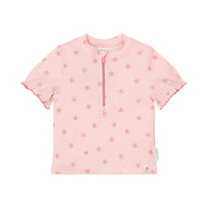 Zwemshirt korte mouw - Roze - Dreamy Seashells