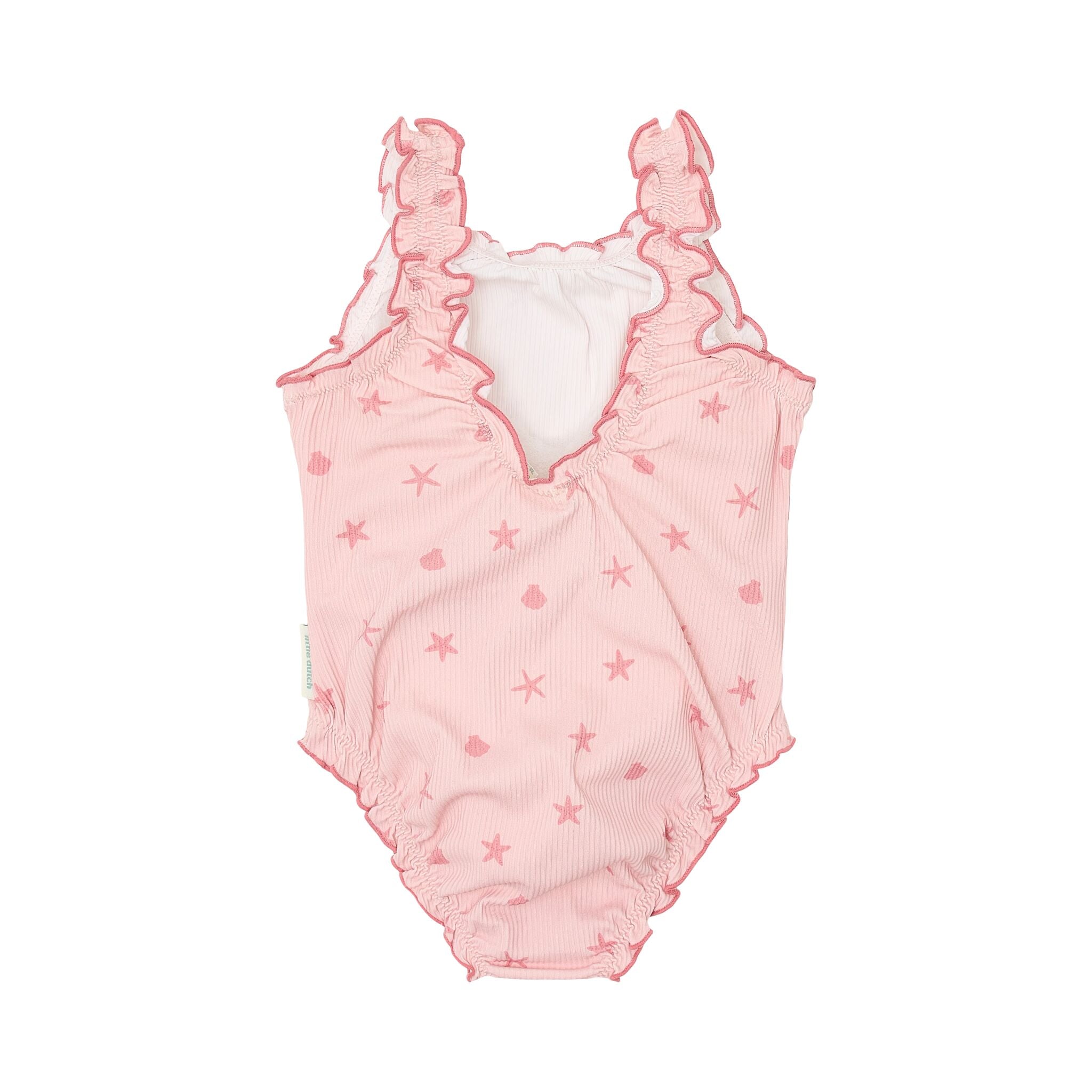 Badeanzug - Rosa - Muscheln 