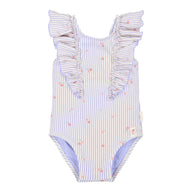 Badpak - Paars - Dreamy Stripes