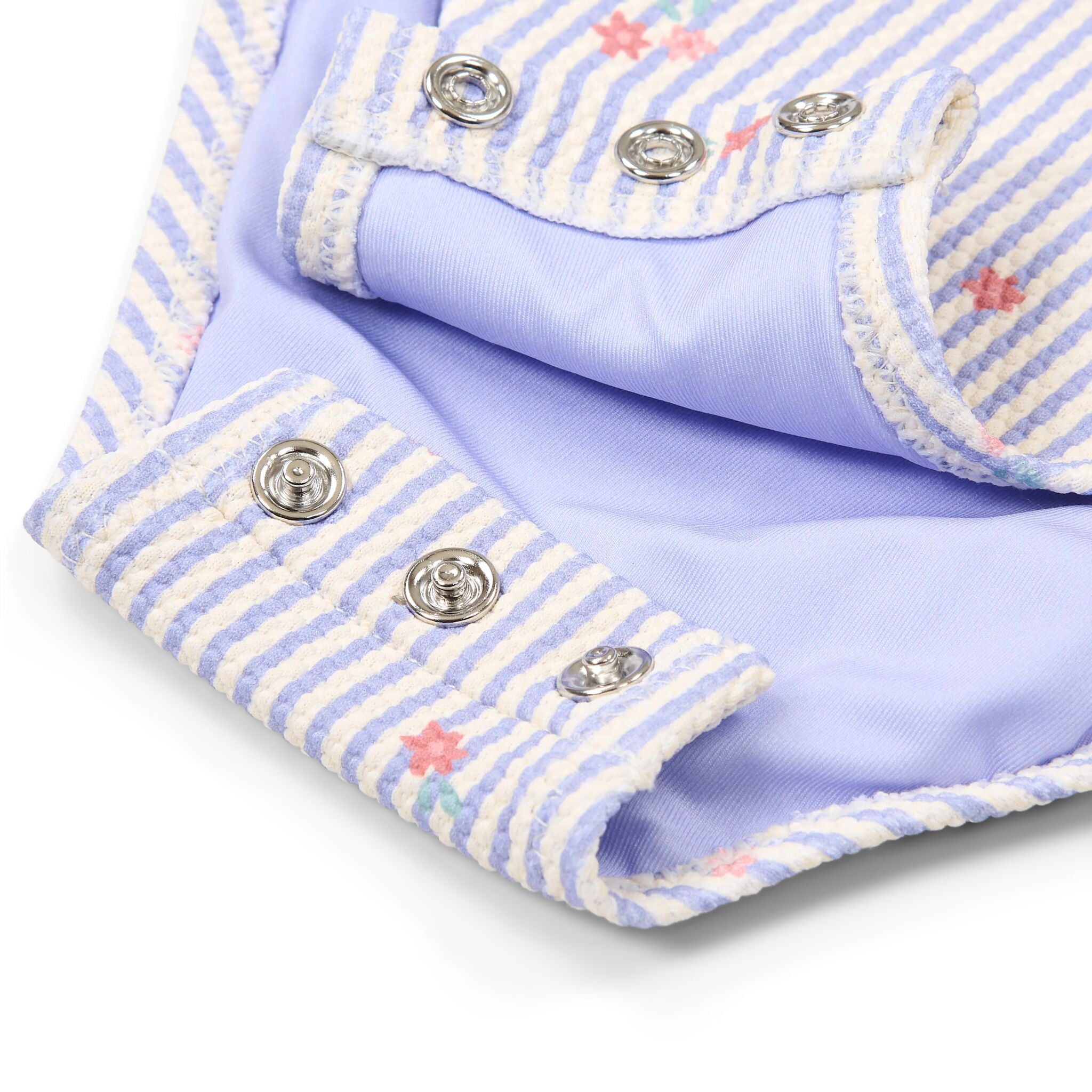 Badpak - Paars - Dreamy Stripes