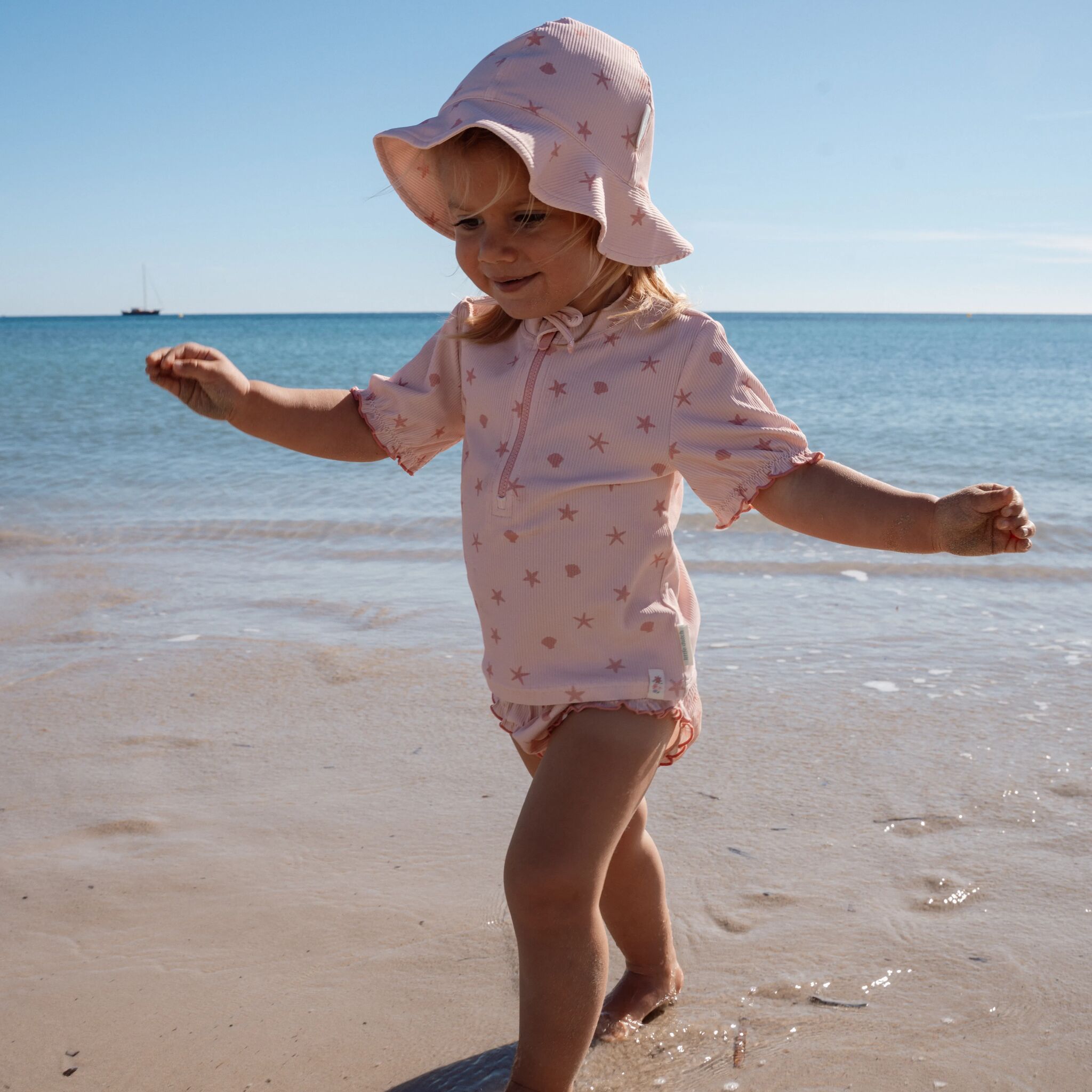 Zwembroekje - Roze - Dreamy Seashells