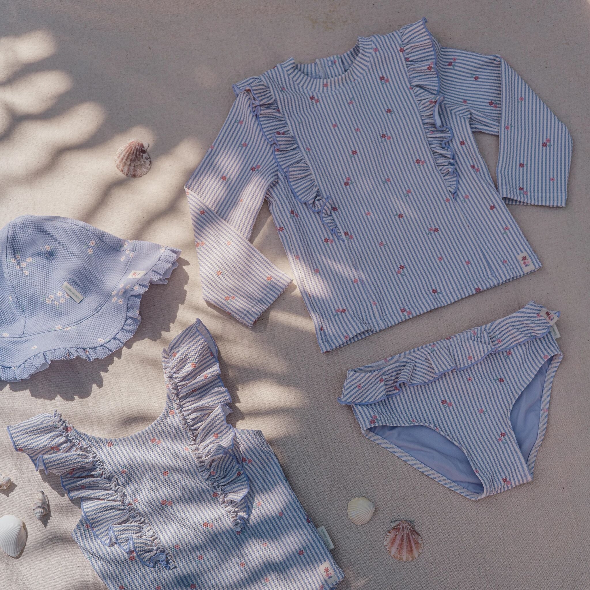 Zwembroekje - Paars - Dreamy Stripes