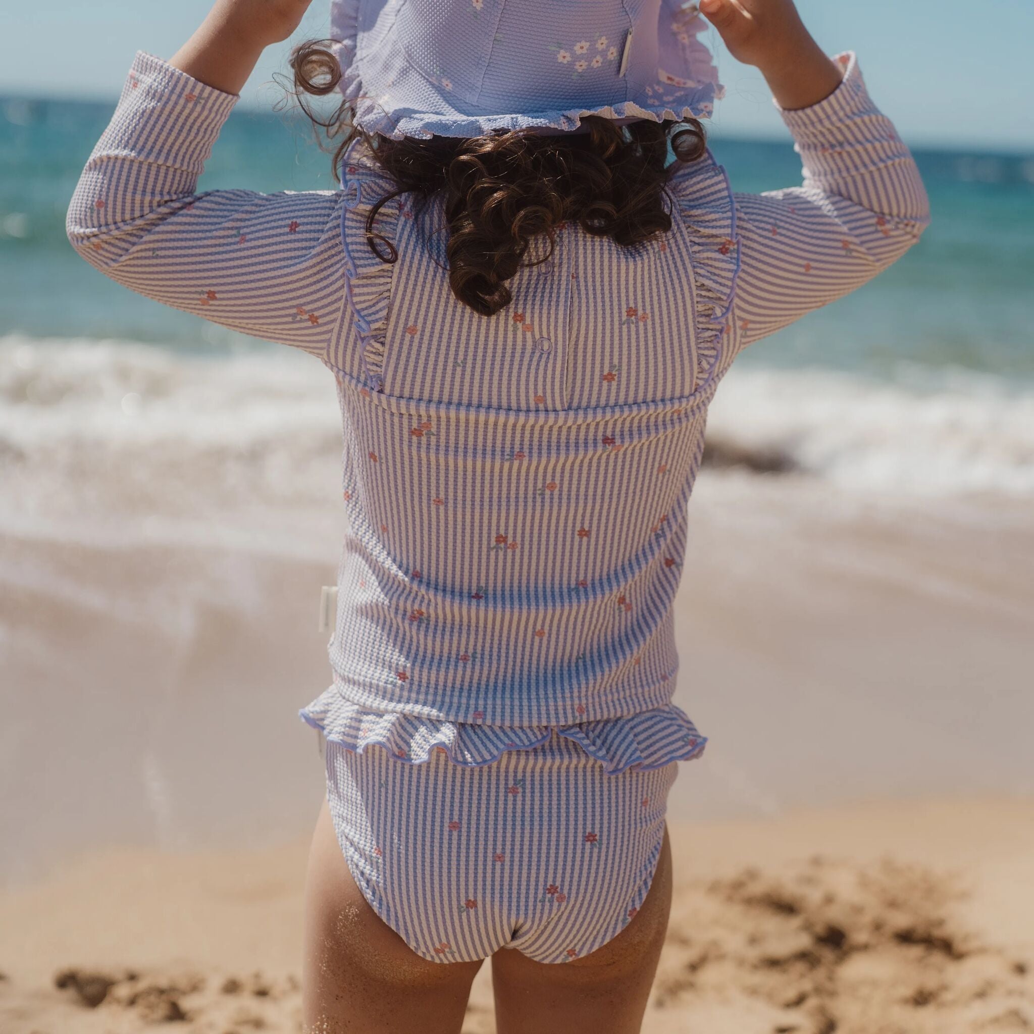 Zwembroekje - Paars - Dreamy Stripes