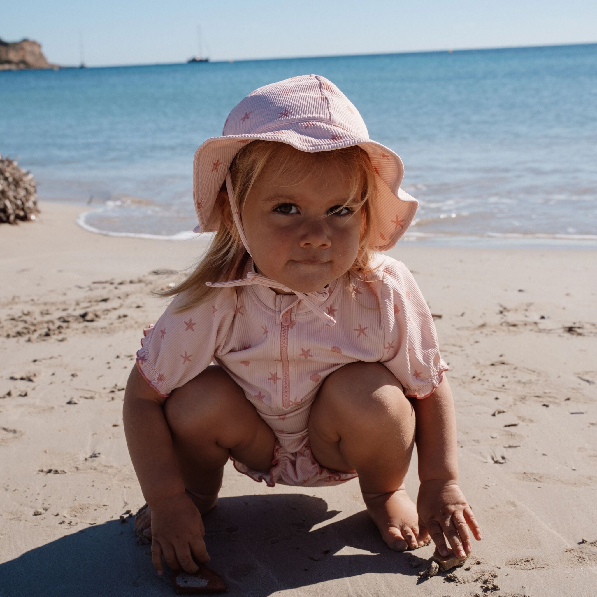 Zonnehoedje - Roze - Dreamy Seashells