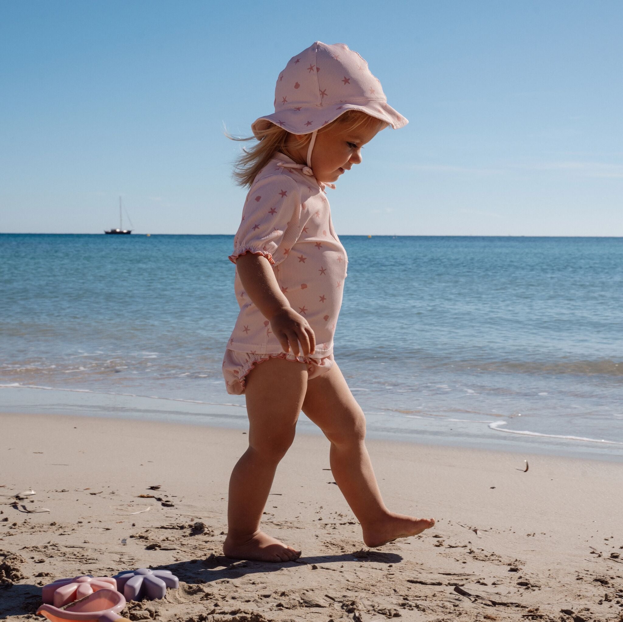Zonnehoedje - Roze - Dreamy Seashells