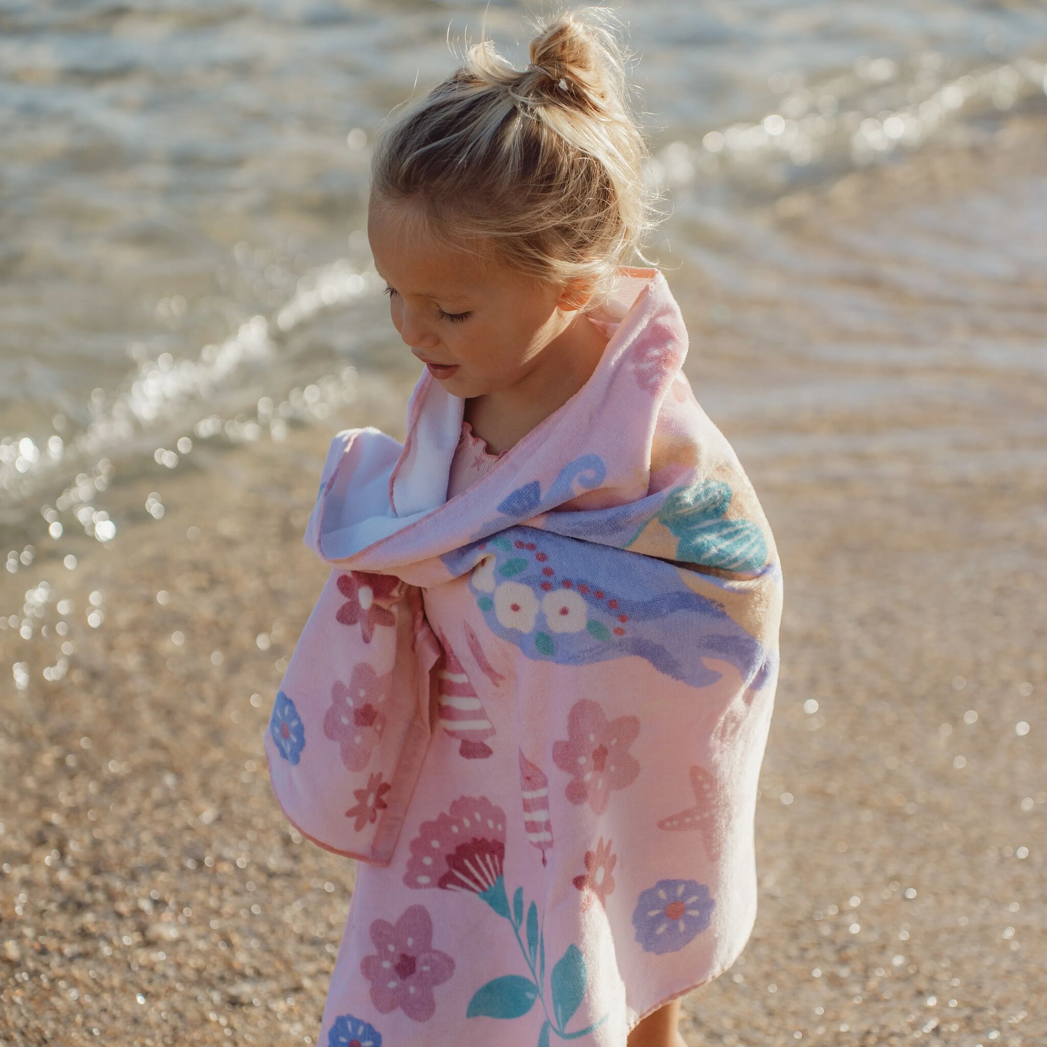 Swim Coll. 26 Beach towel Dreamy mermaid Multicolour - 60cm X 120cm 