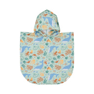 Badeponcho - Grün - Ocean Friends 