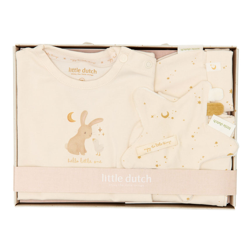 Ensemble de vêtements cadeau de naissance - Beige 