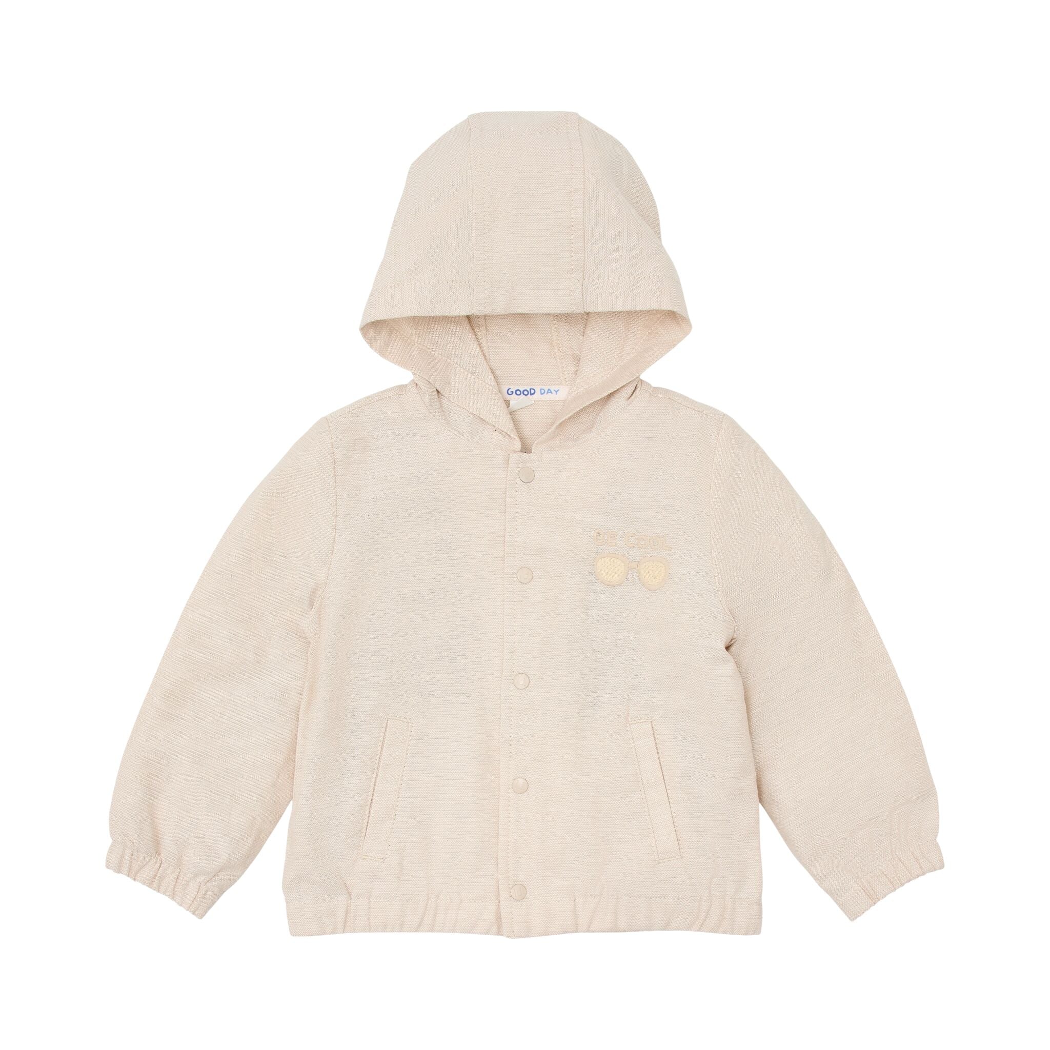 Hooded vest - Sand 