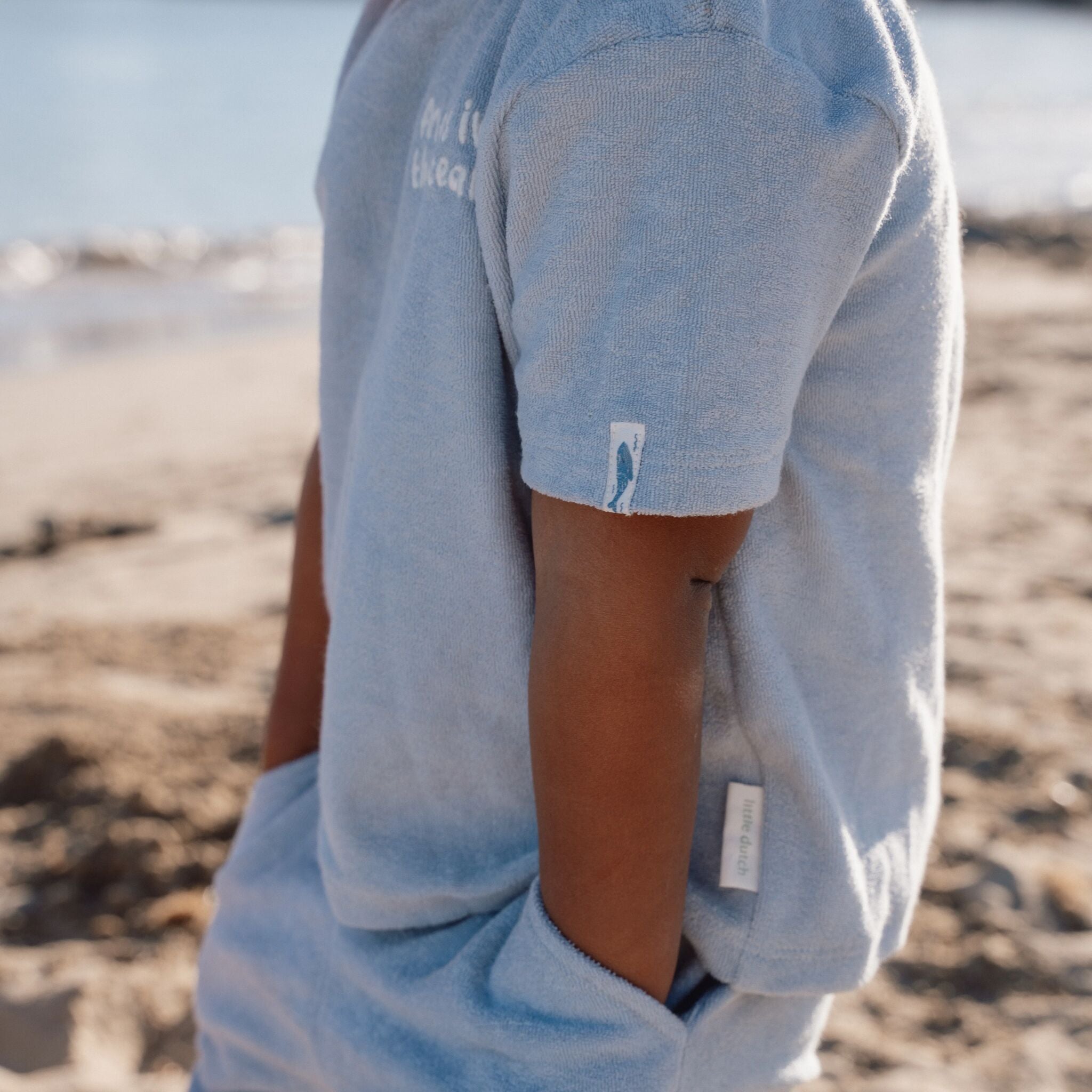 Shirt und Shorts Set - Blau 