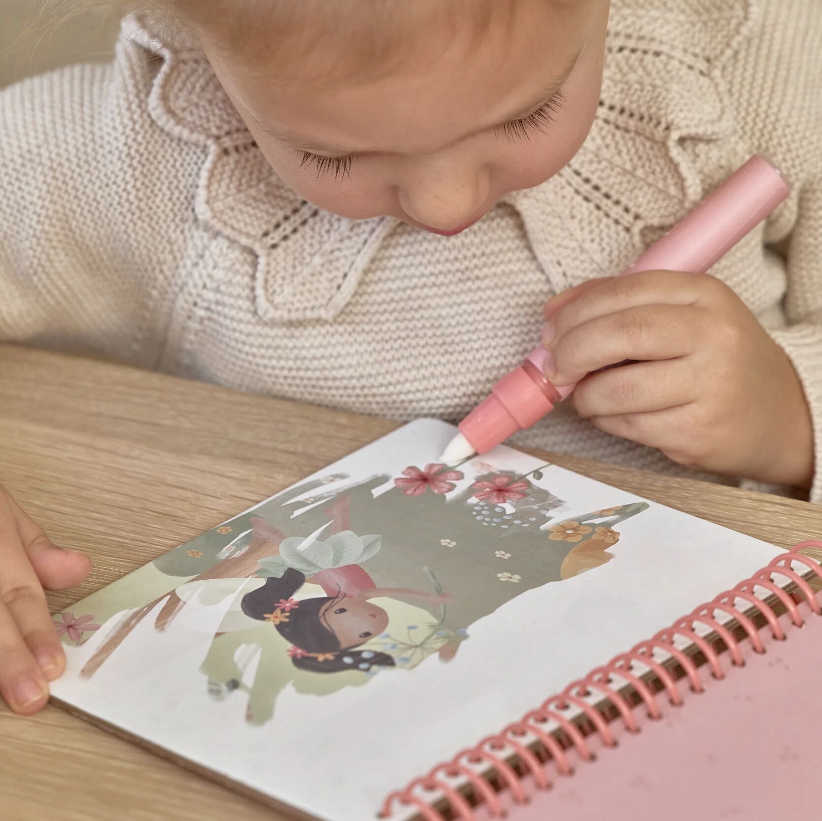 Waterkleurboek - Rosa