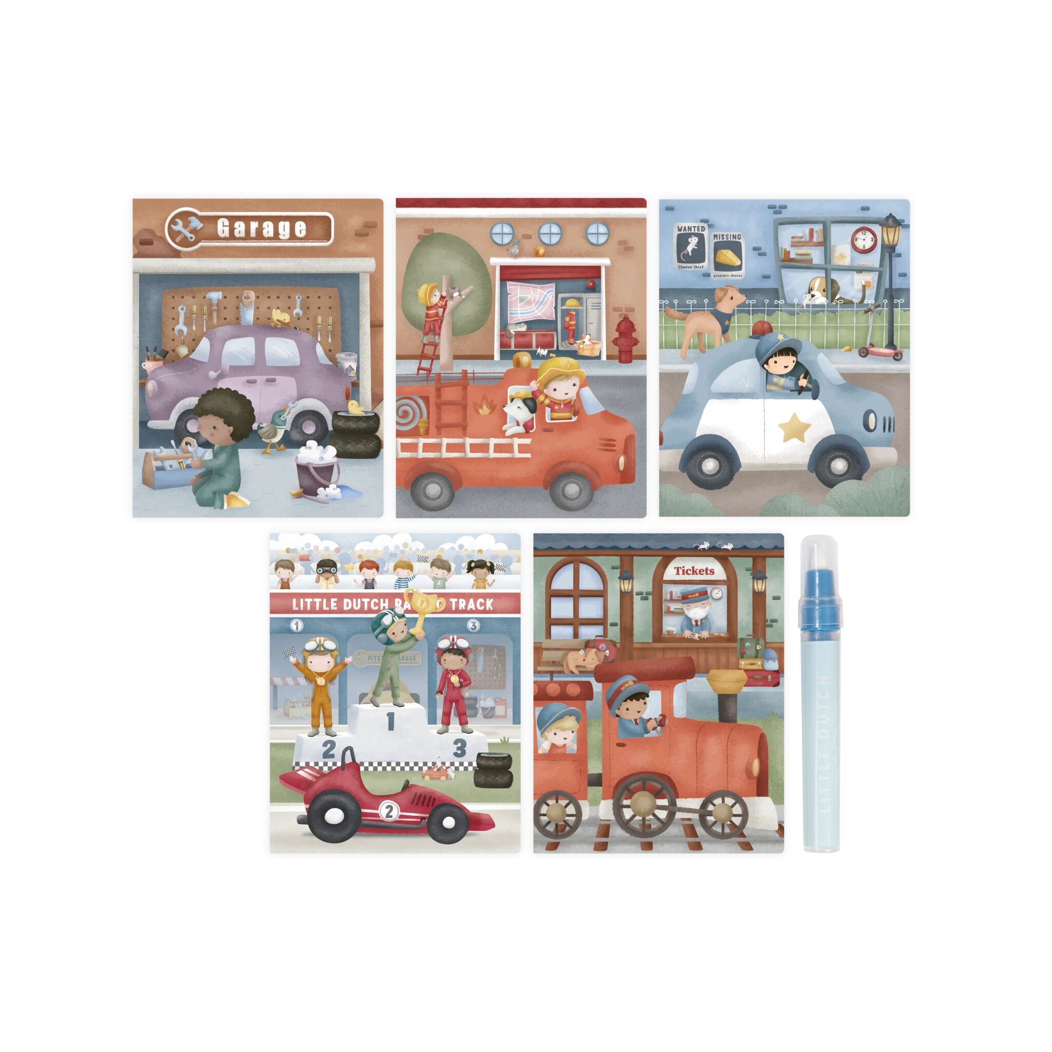 Waterkleurboek - Jim