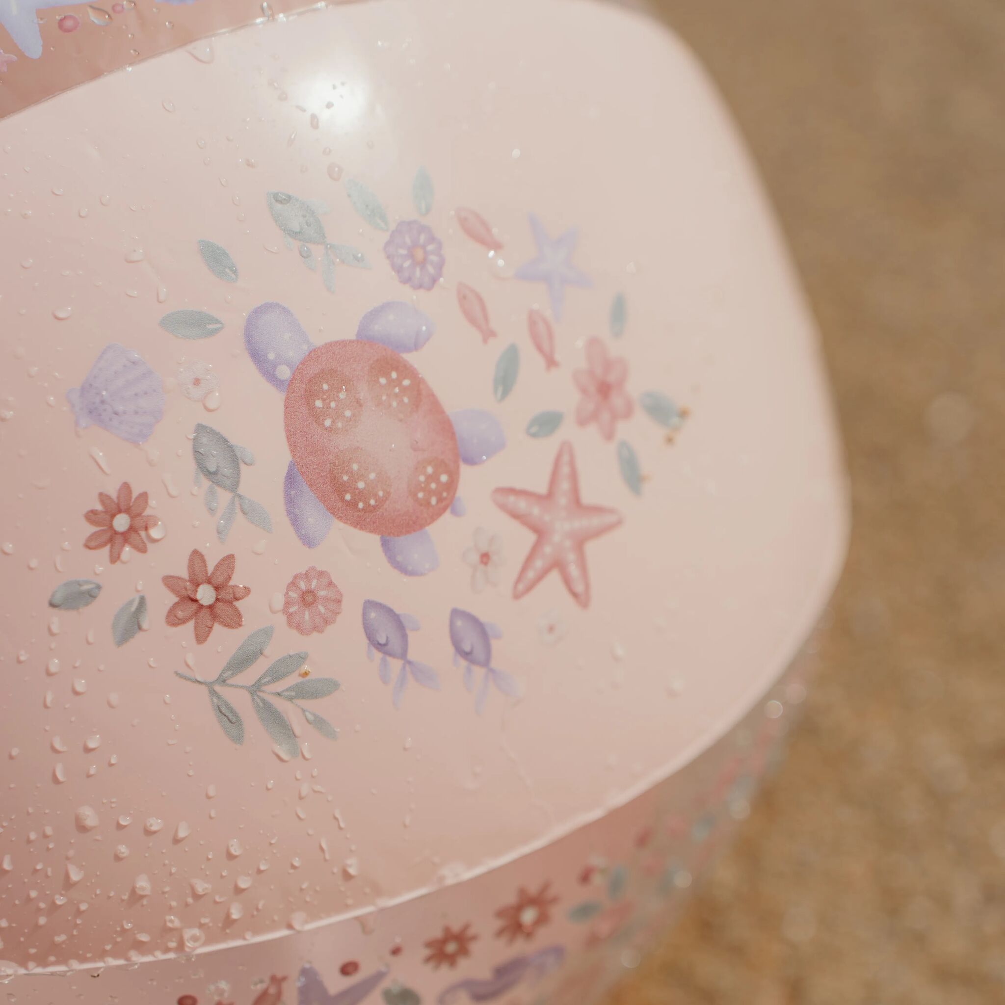 Strandbal - Roze - Dreamy Mermaid