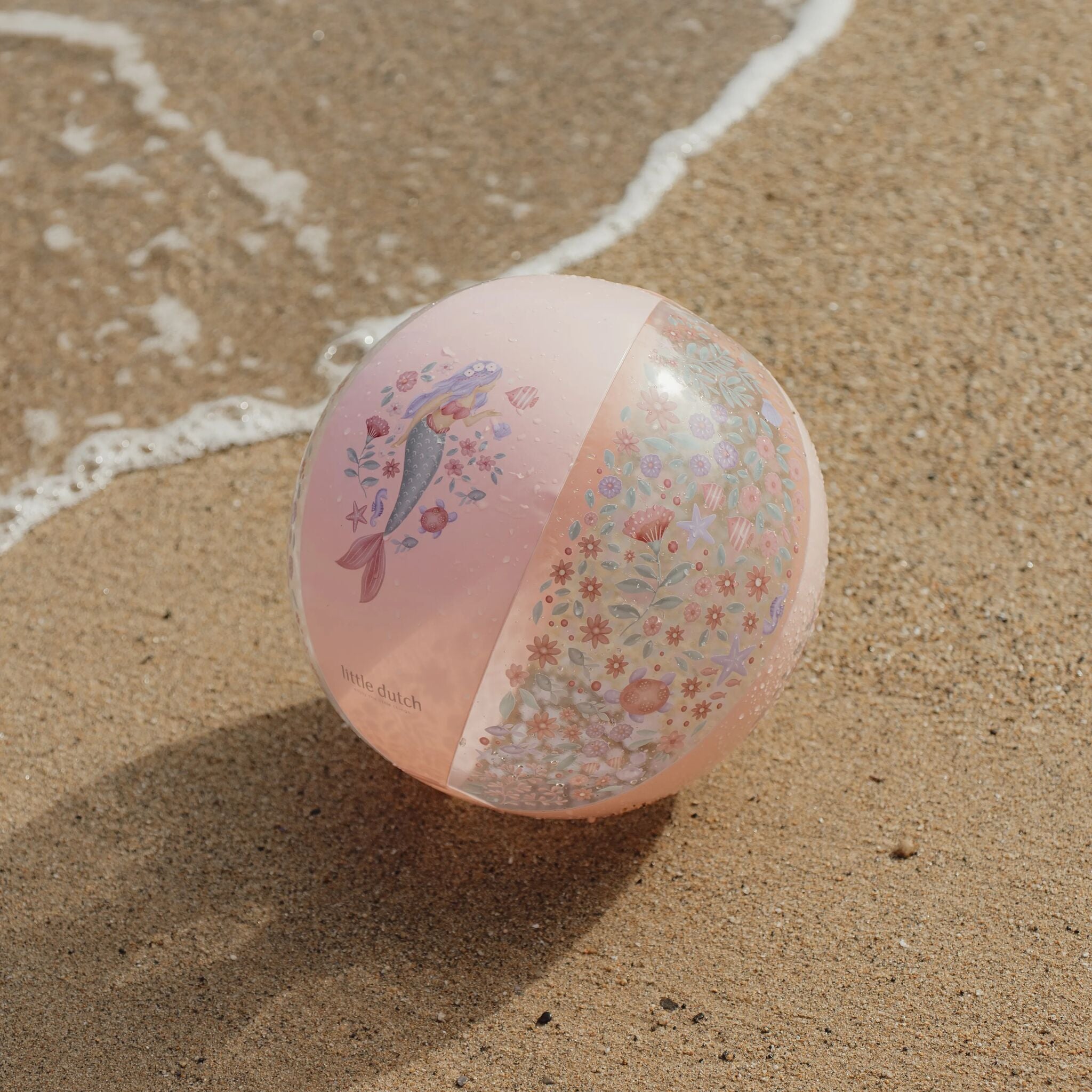 Strandbal - Roze - Dreamy Mermaid