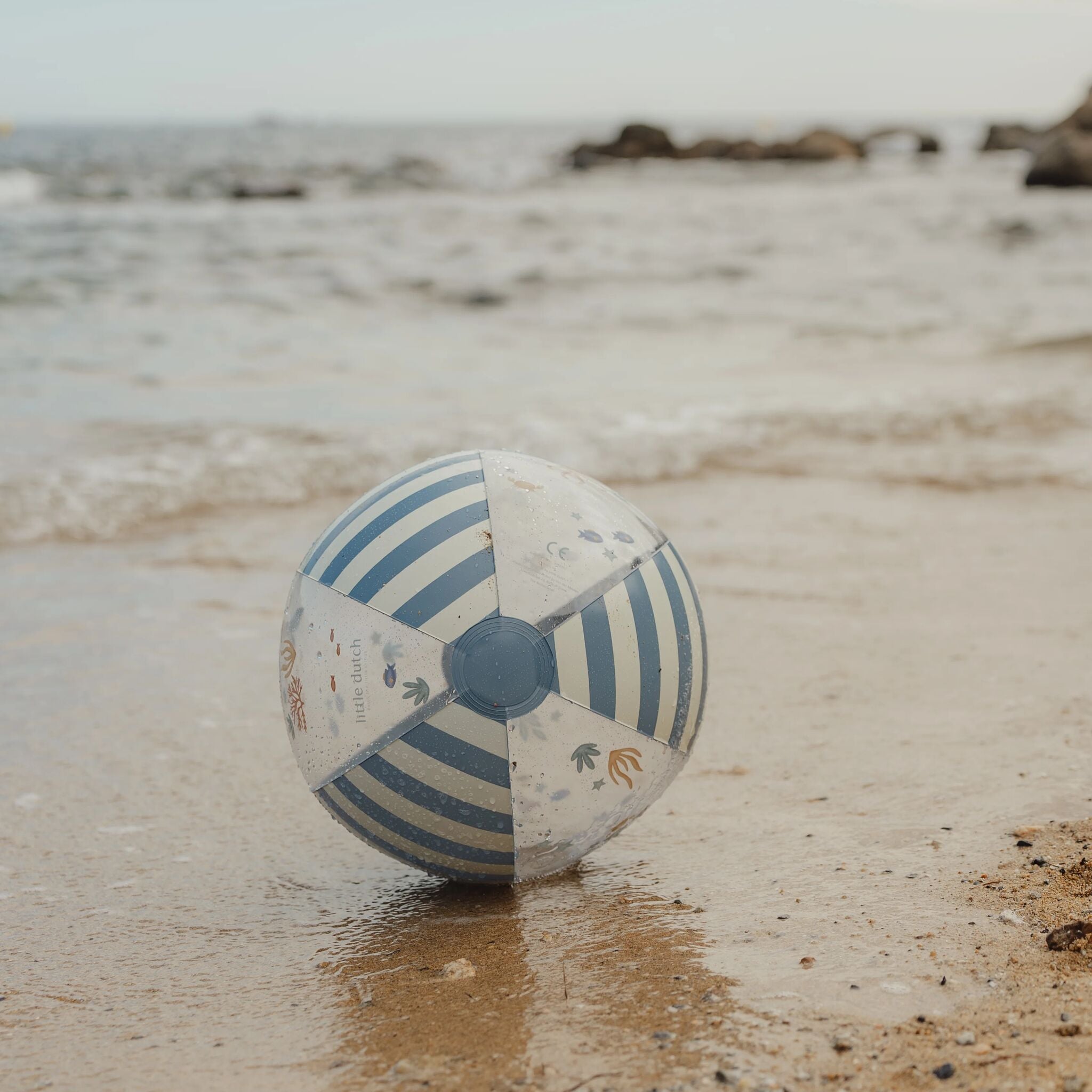 Strandball - Blau - Ocean World 
