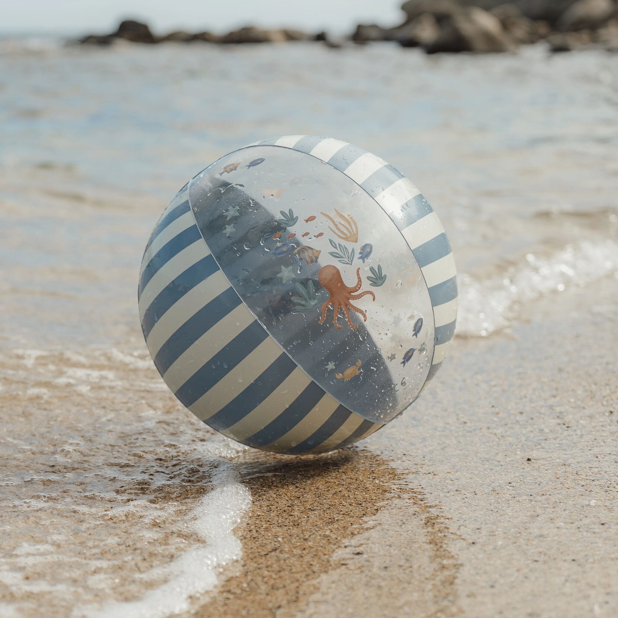 Strandball - Blau - Ocean World 