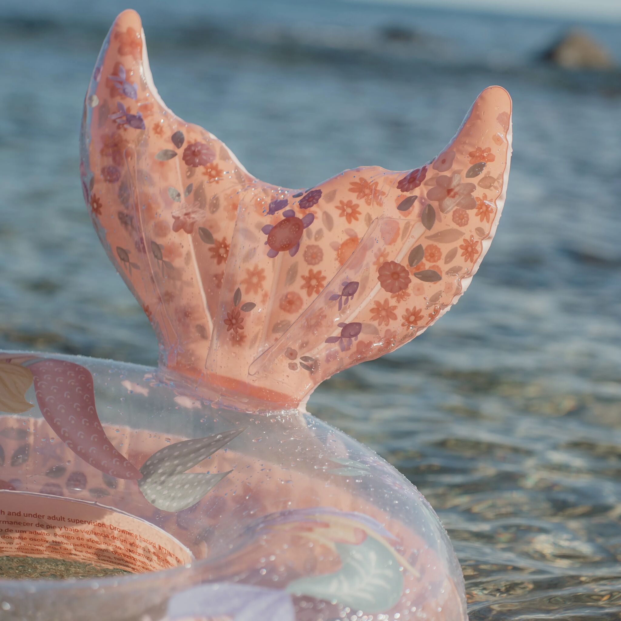 Bouée - Rose - Sirène Rêveuse 