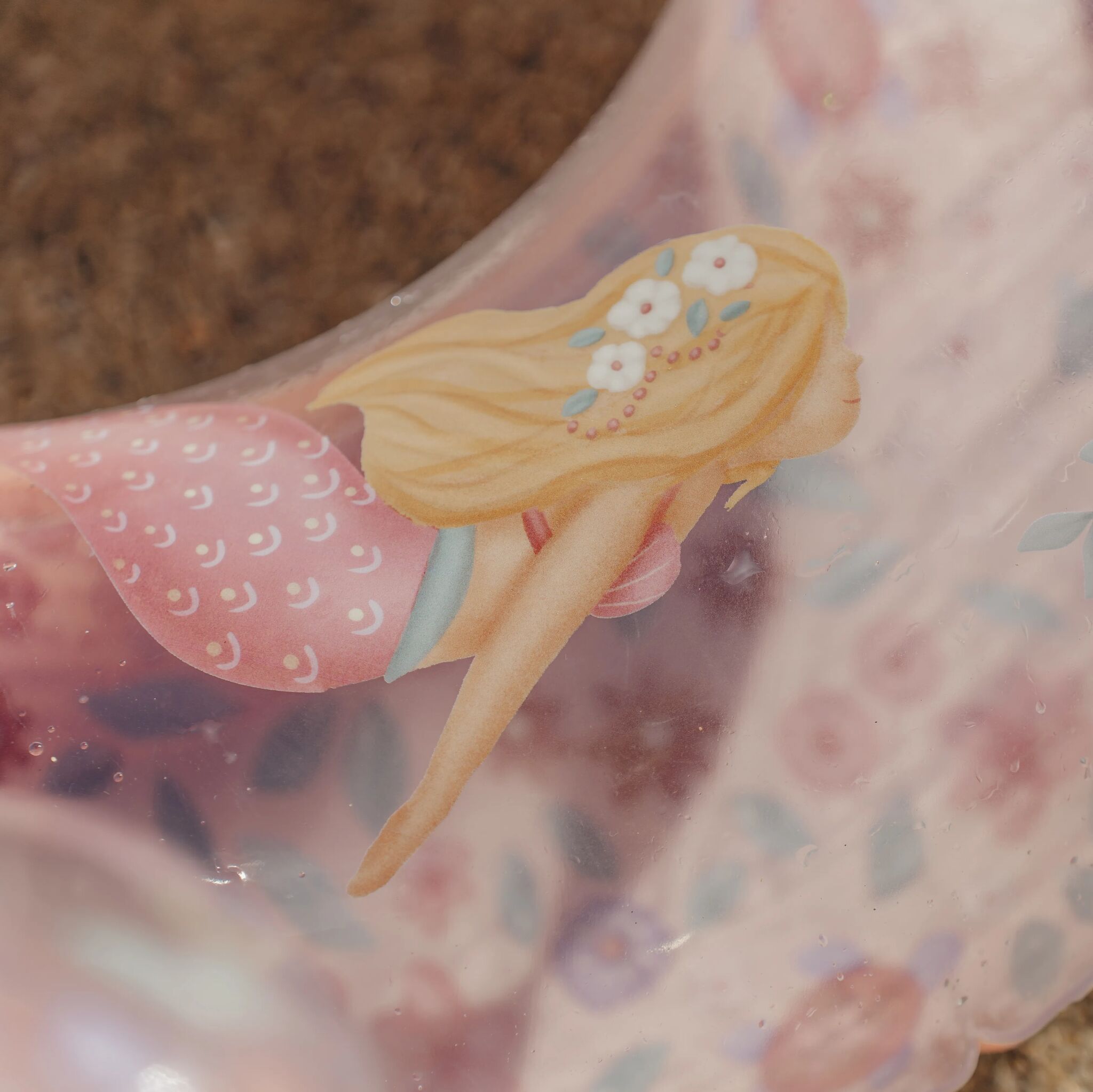 Bouée - Rose - Sirène Rêveuse 