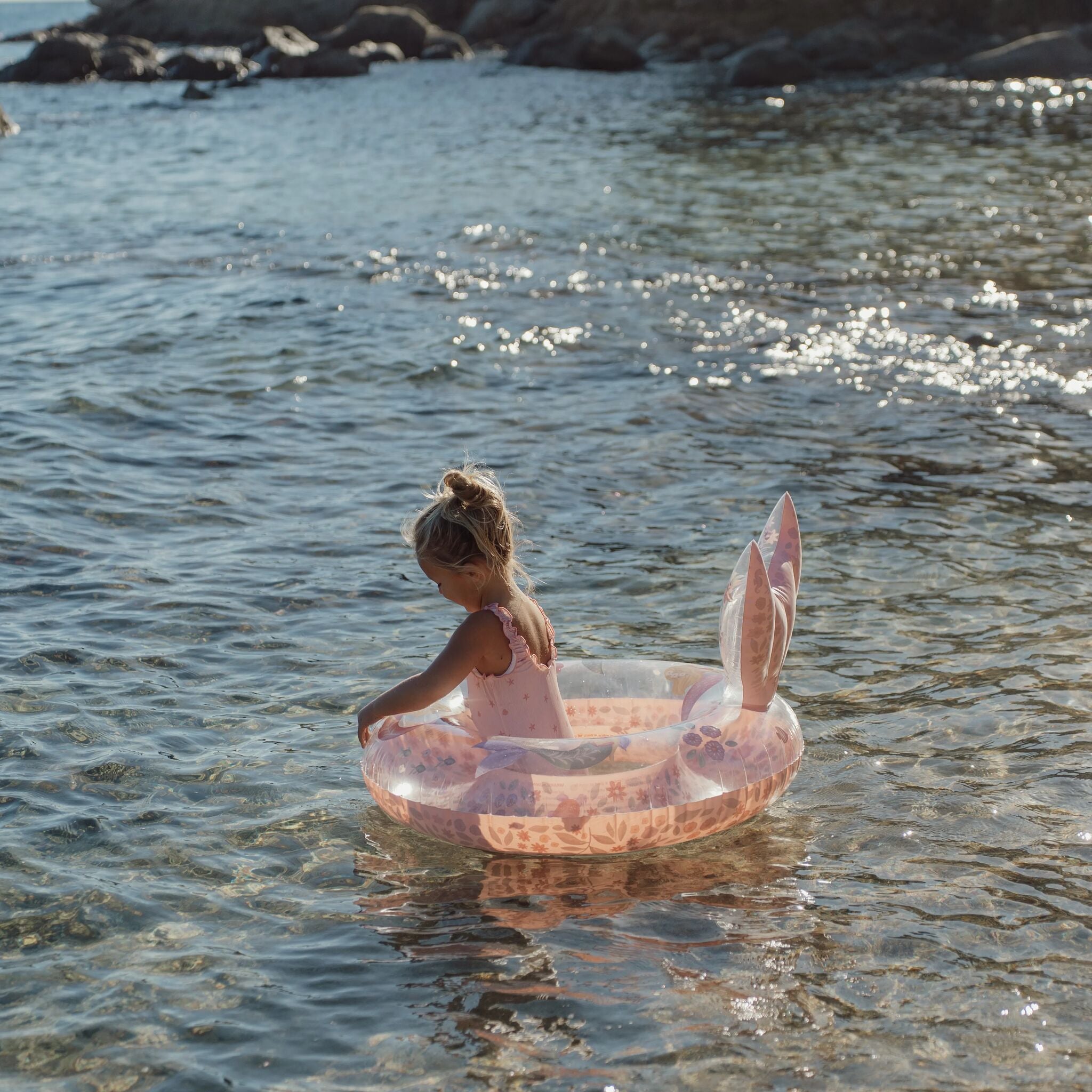 Bouée - Rose - Sirène Rêveuse 