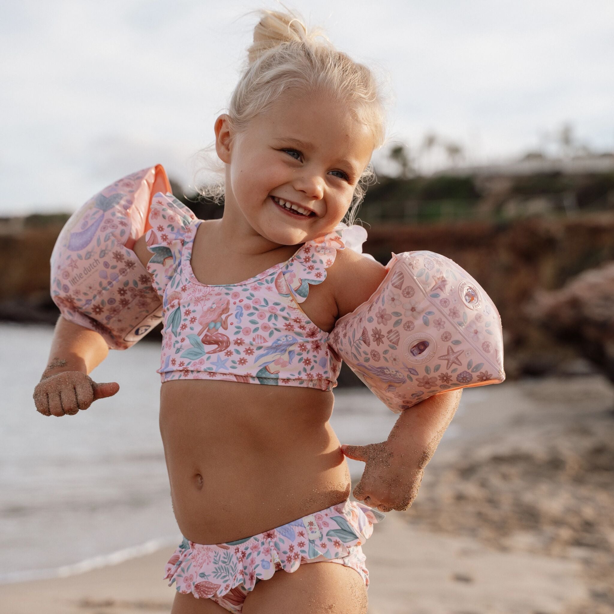 Brassards de natation - Rose - Sirène rêveuse 