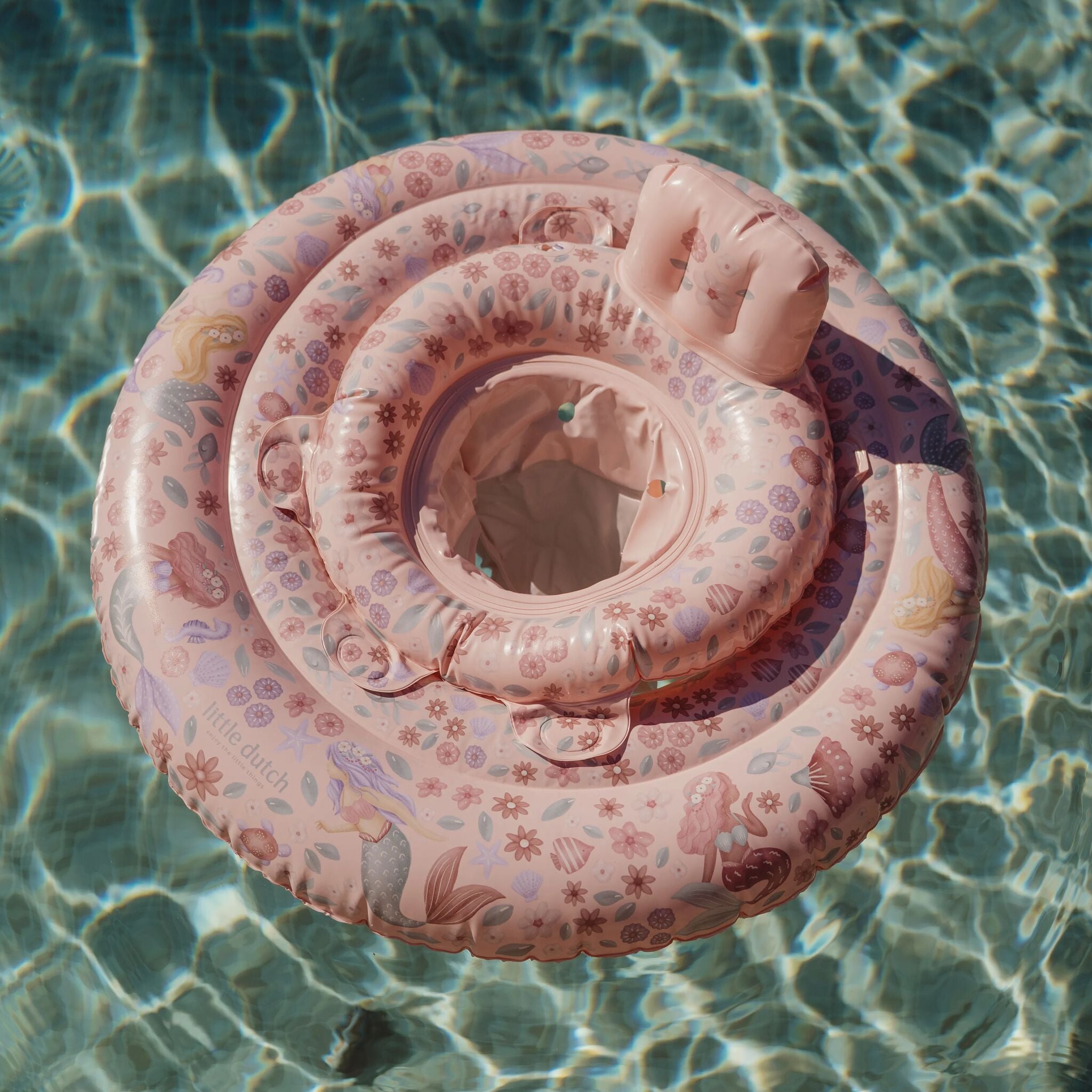 Bouée pour bébé - Rose - Sirène Rêveuse 