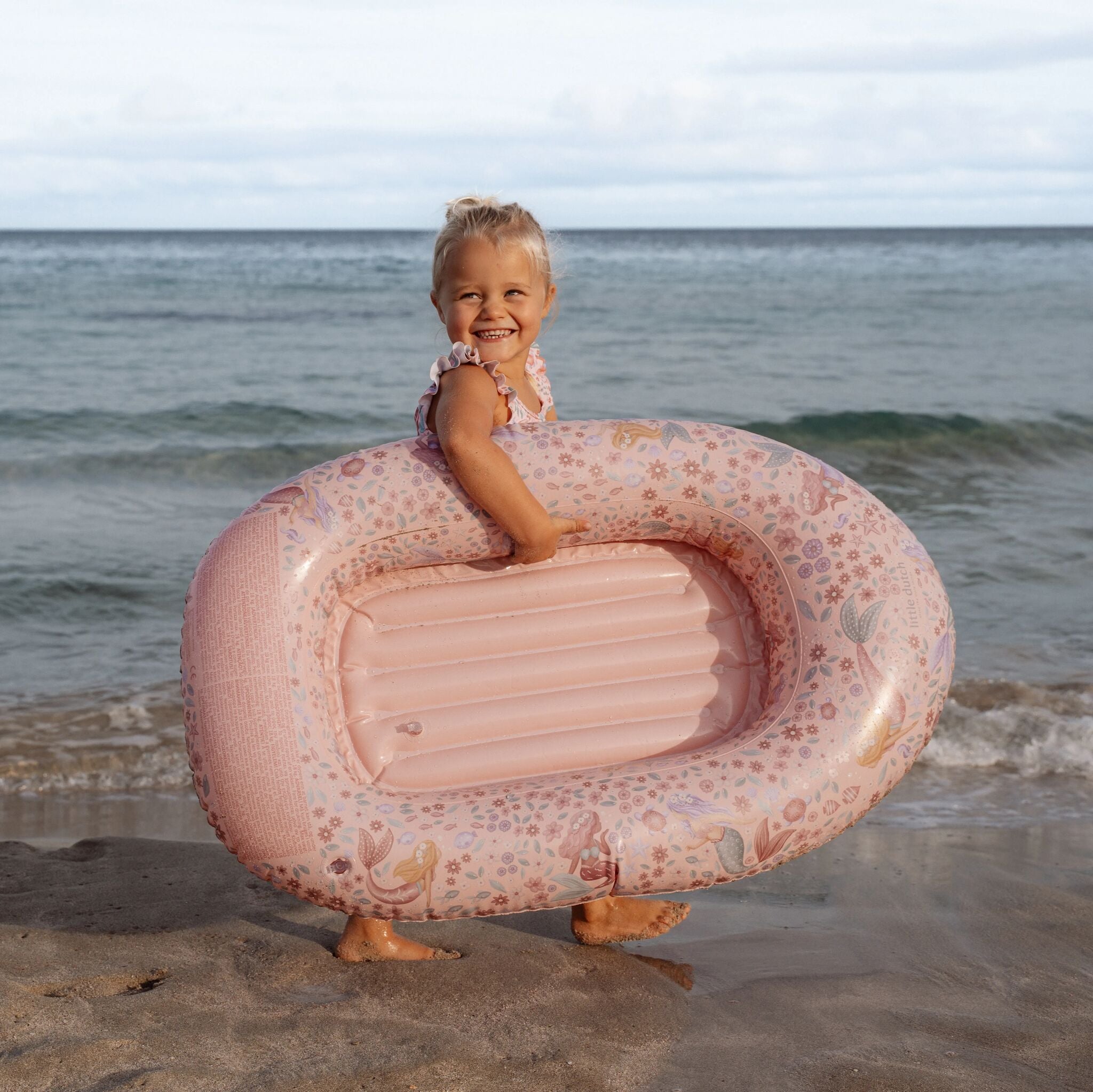 Opblaasboot - Roze - Dreamy Mermaid