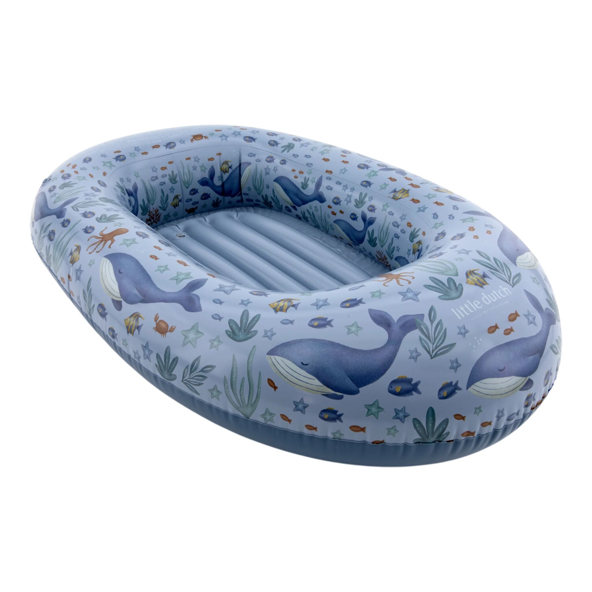 Opblaasboot - Blauw - Ocean World