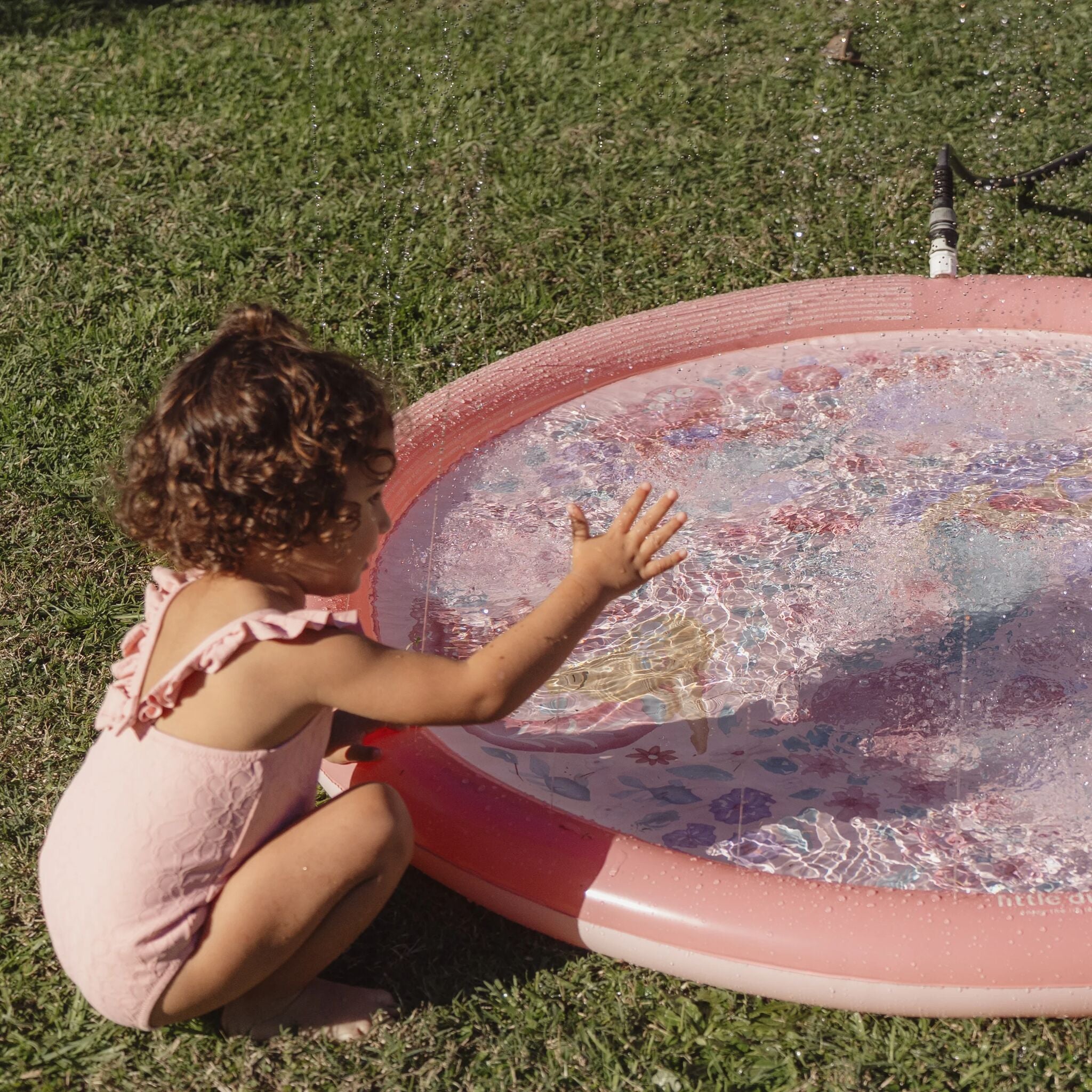 Tapis de jeu aquatique - Rose - Sirène de rêve 