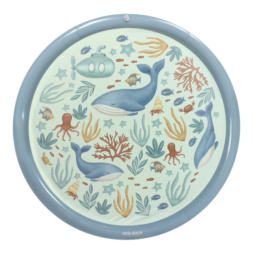Waterspeelmat - Blauw - Ocean World