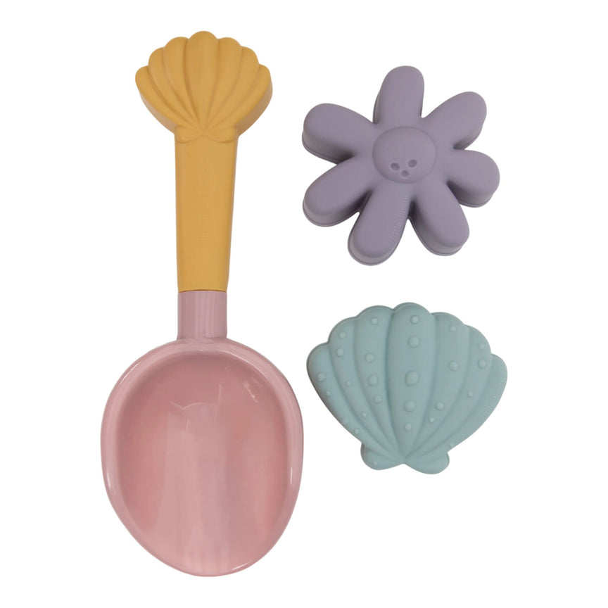 Set de plage Formes de cuillère et de sable - Rose - Dreamy Mermaid