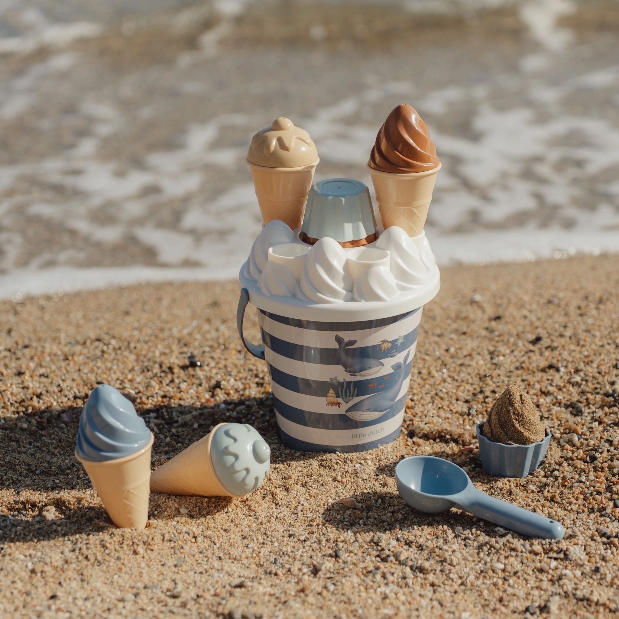 Strandset Eis - Set von 14 - Ocean World 