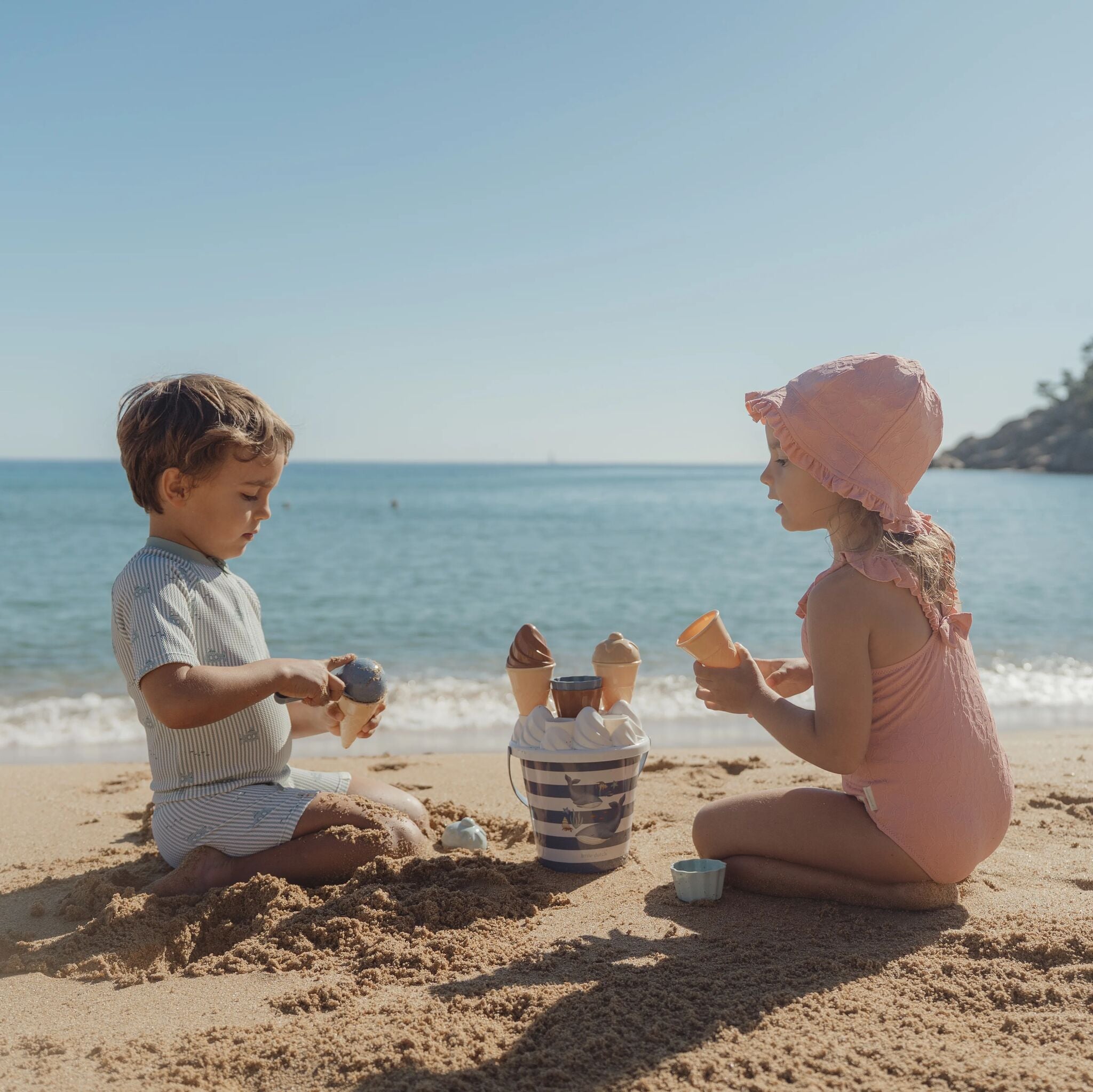 Strandset Eis - Set von 14 - Ocean World 