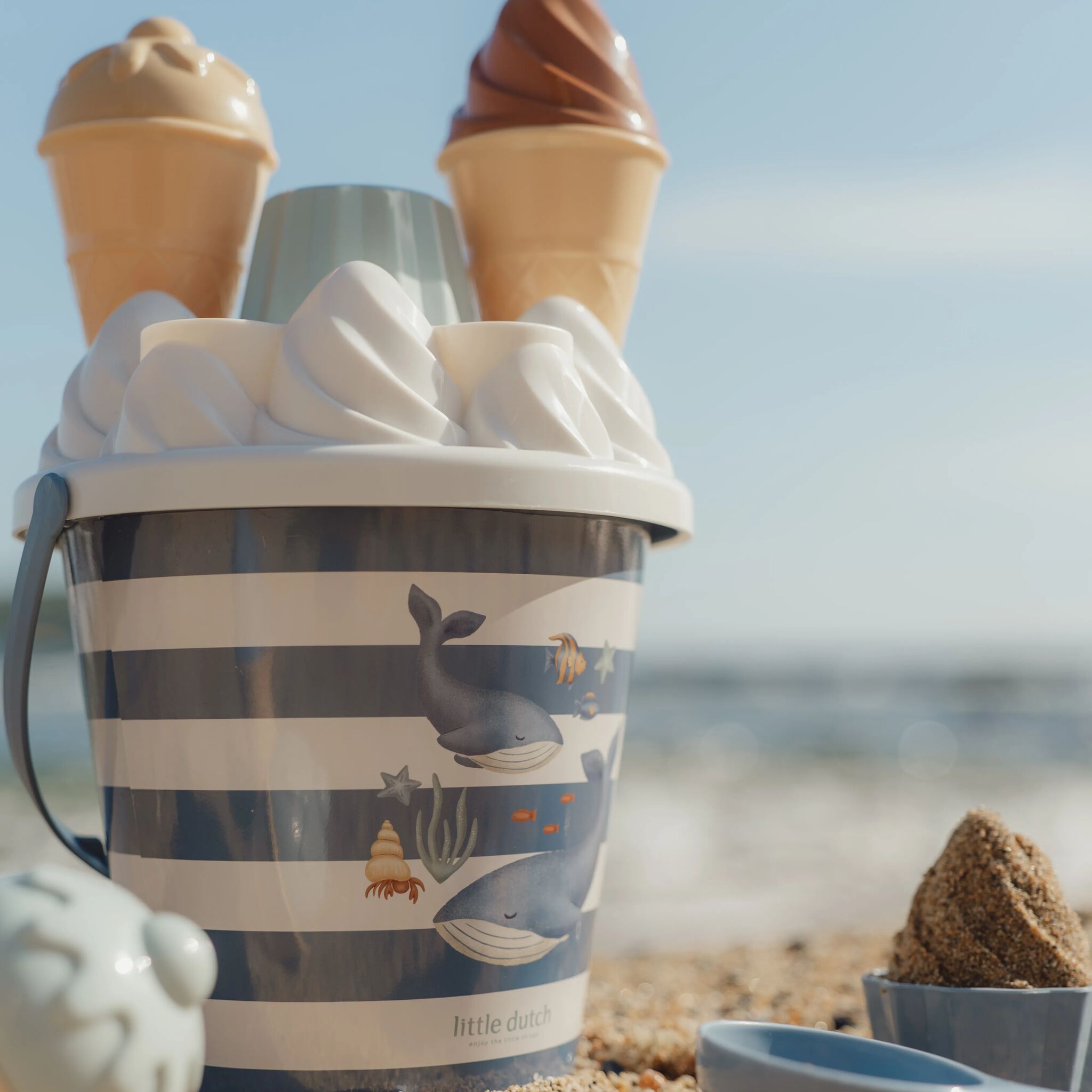 Strandset Eis - Set von 14 - Ocean World 