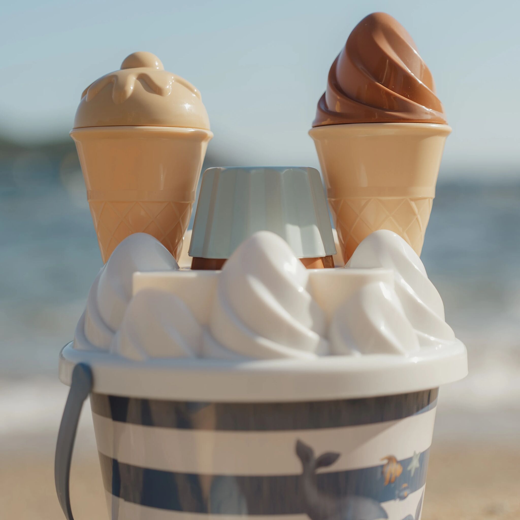 Strandset Eis - Set von 14 - Ocean World 