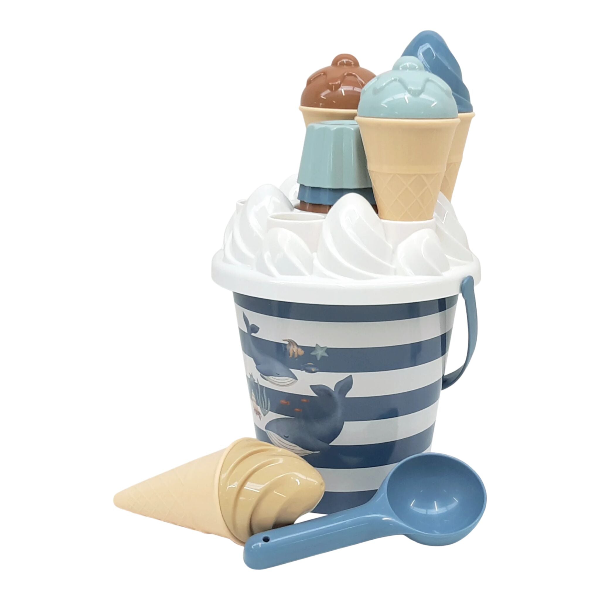 Strandset Eis - Set von 14 - Ocean World 