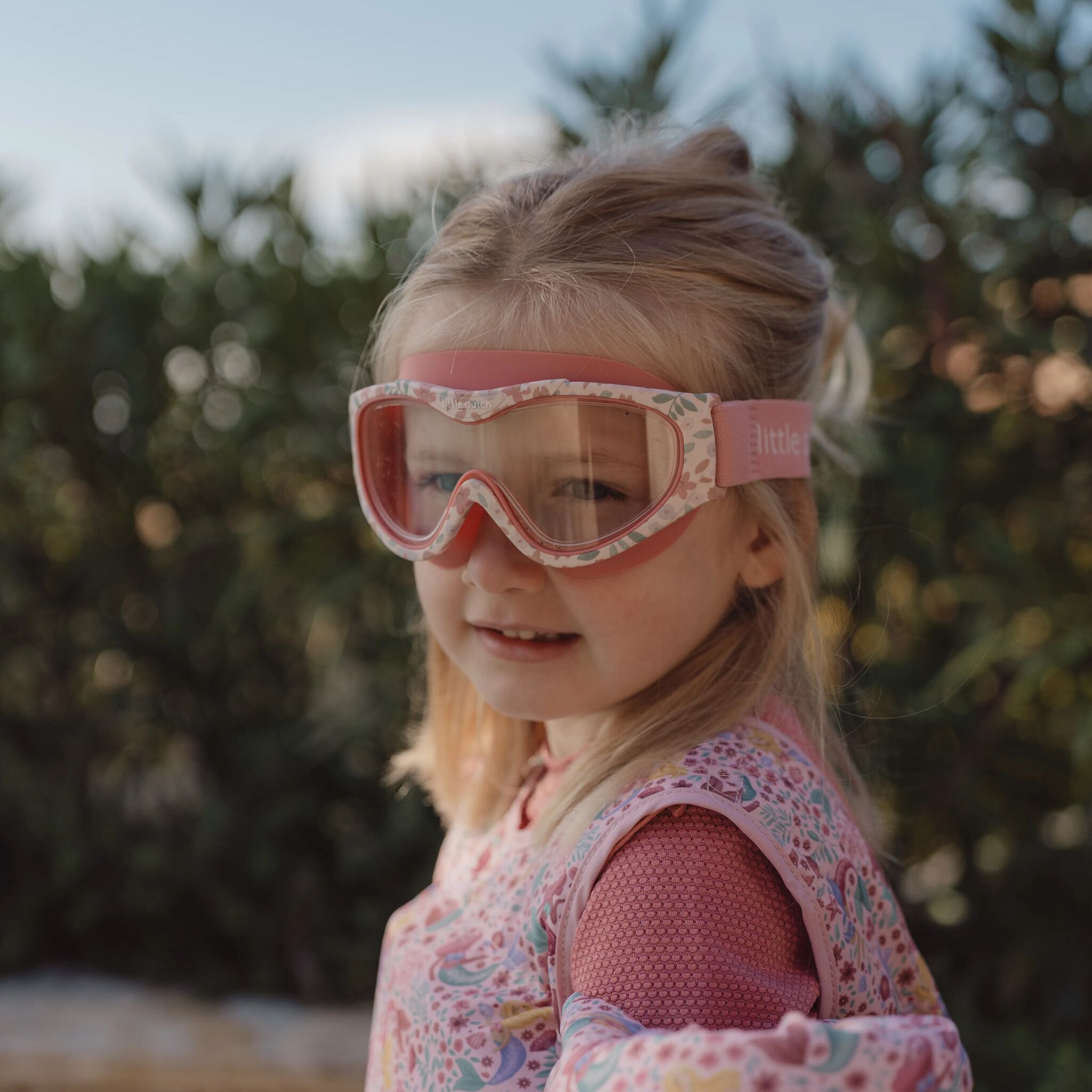 Masque de plongée - Rose - Sirène Rêveuse 