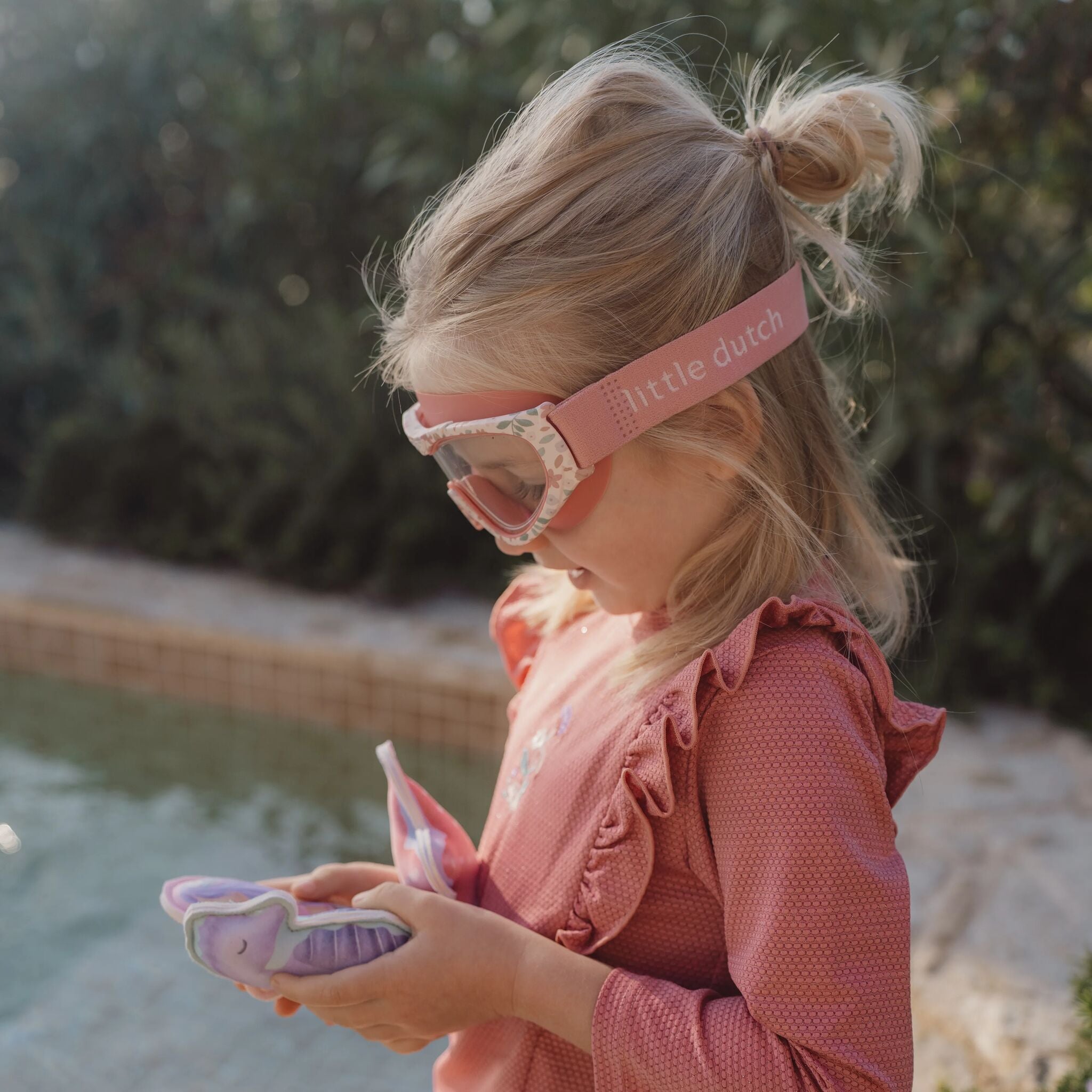 Masque de plongée - Rose - Sirène Rêveuse 