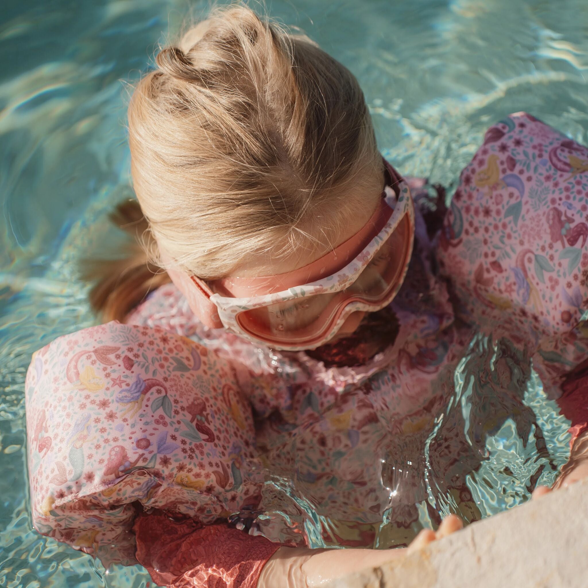 Masque de plongée - Rose - Sirène Rêveuse 