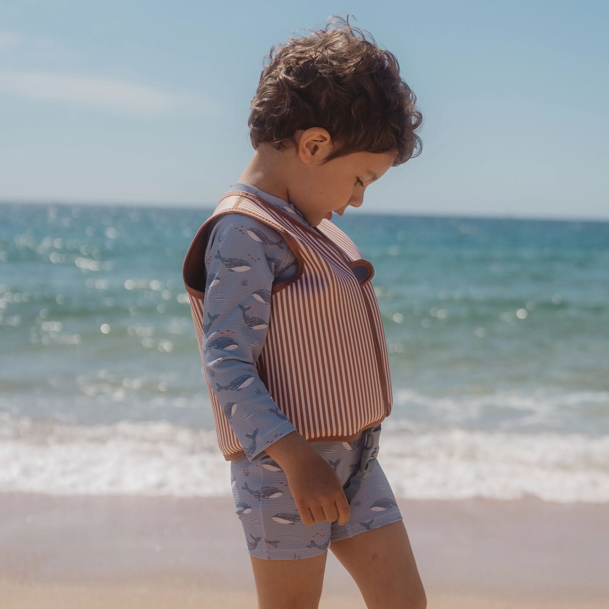 Zwemvest - Bruin - Ocean World - 2-3 Jaar