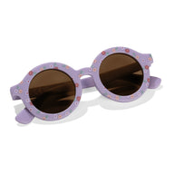 Lunettes de soleil - Violet - Rayures 