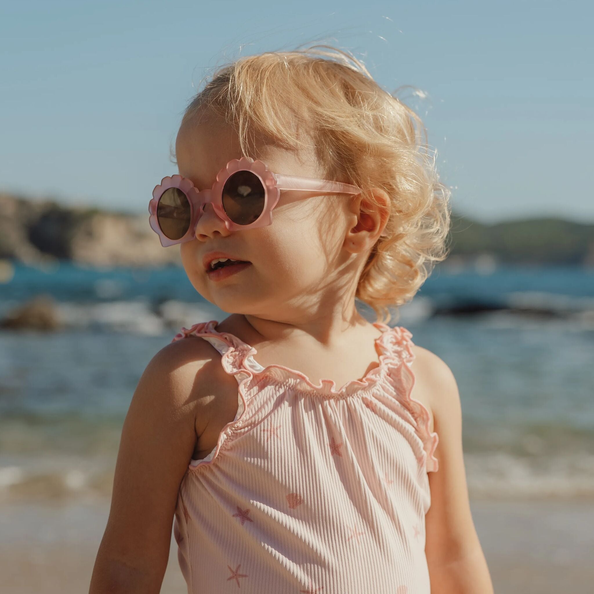 Sonnenbrille - Rosa - Muschel 